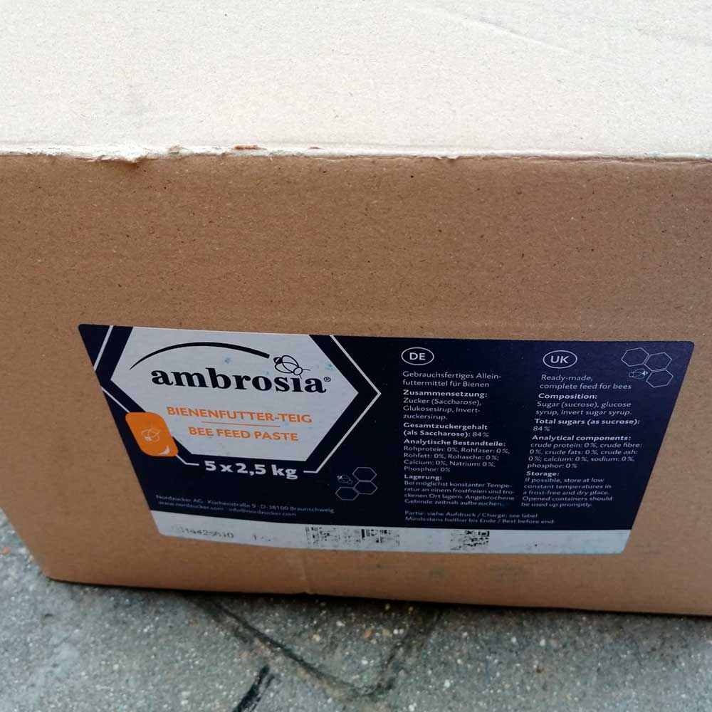 Bolsa de 2,5 Kg de Alimento Apícola Ambrosia - Imagen 2